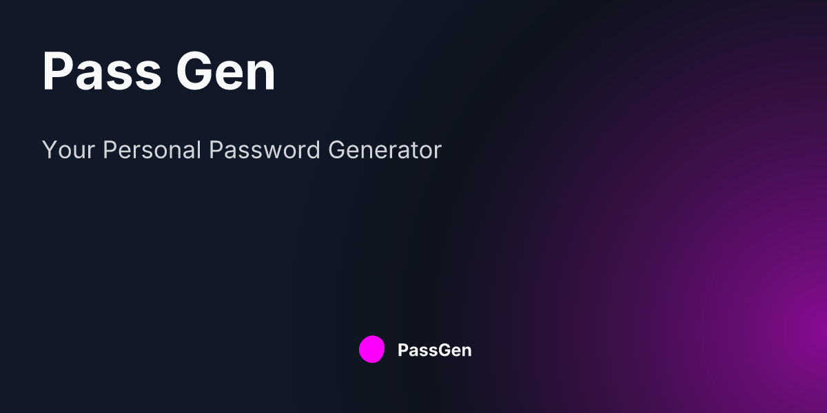 PassGen